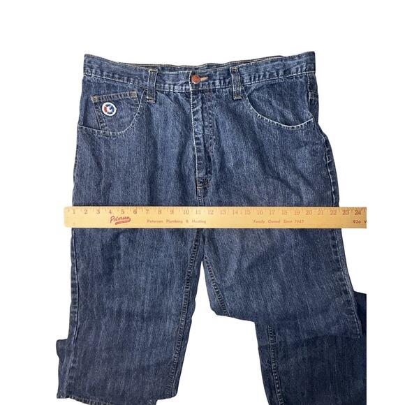 G Unit Denim jeans Mens 36x34 Blue‎ Casual Baggy Y2K Skater Hip Hop - Picture 7 of 12